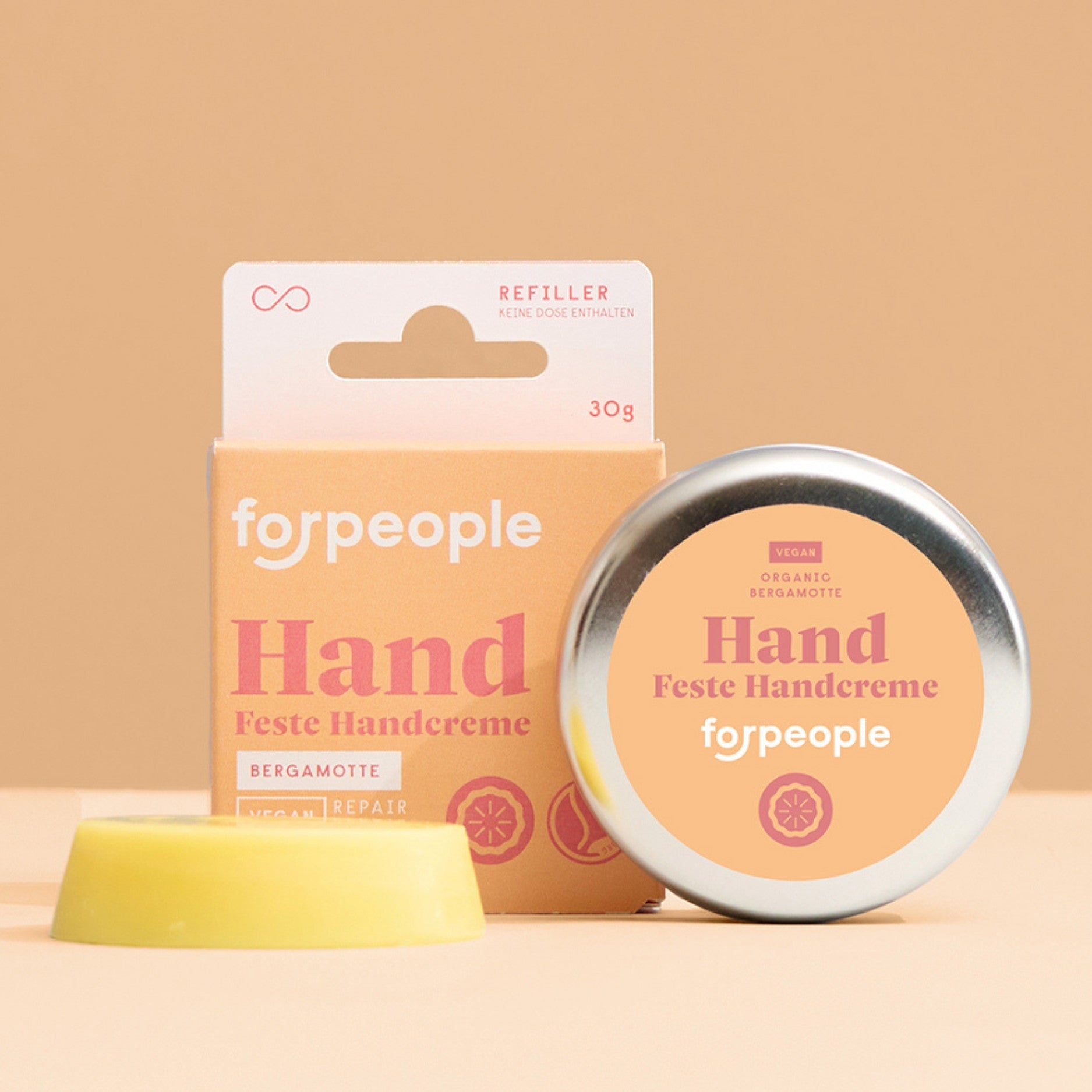 Solid Hand Cream Set - Bergamot