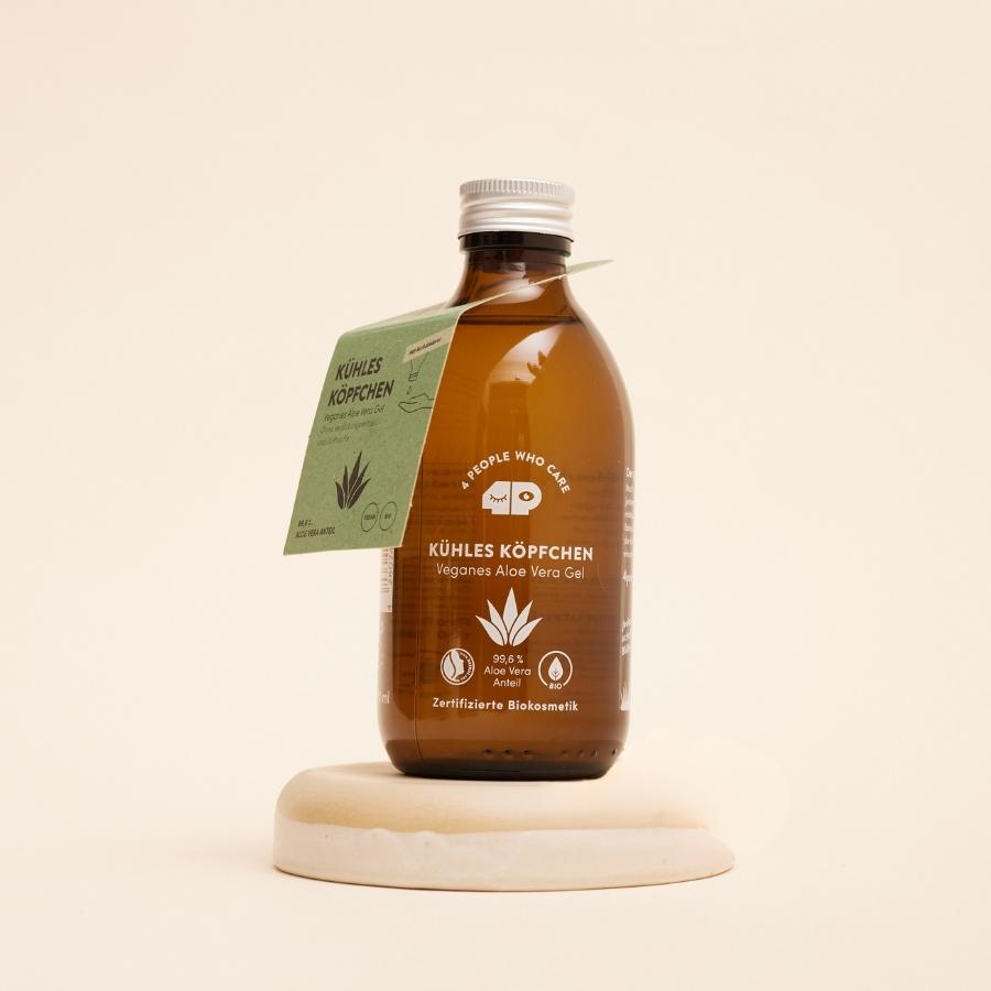 Pures Bio-Aloe Vera Gel/Serum mit 99,6% - Naturkosmetik ohne Parfüme - 250ml