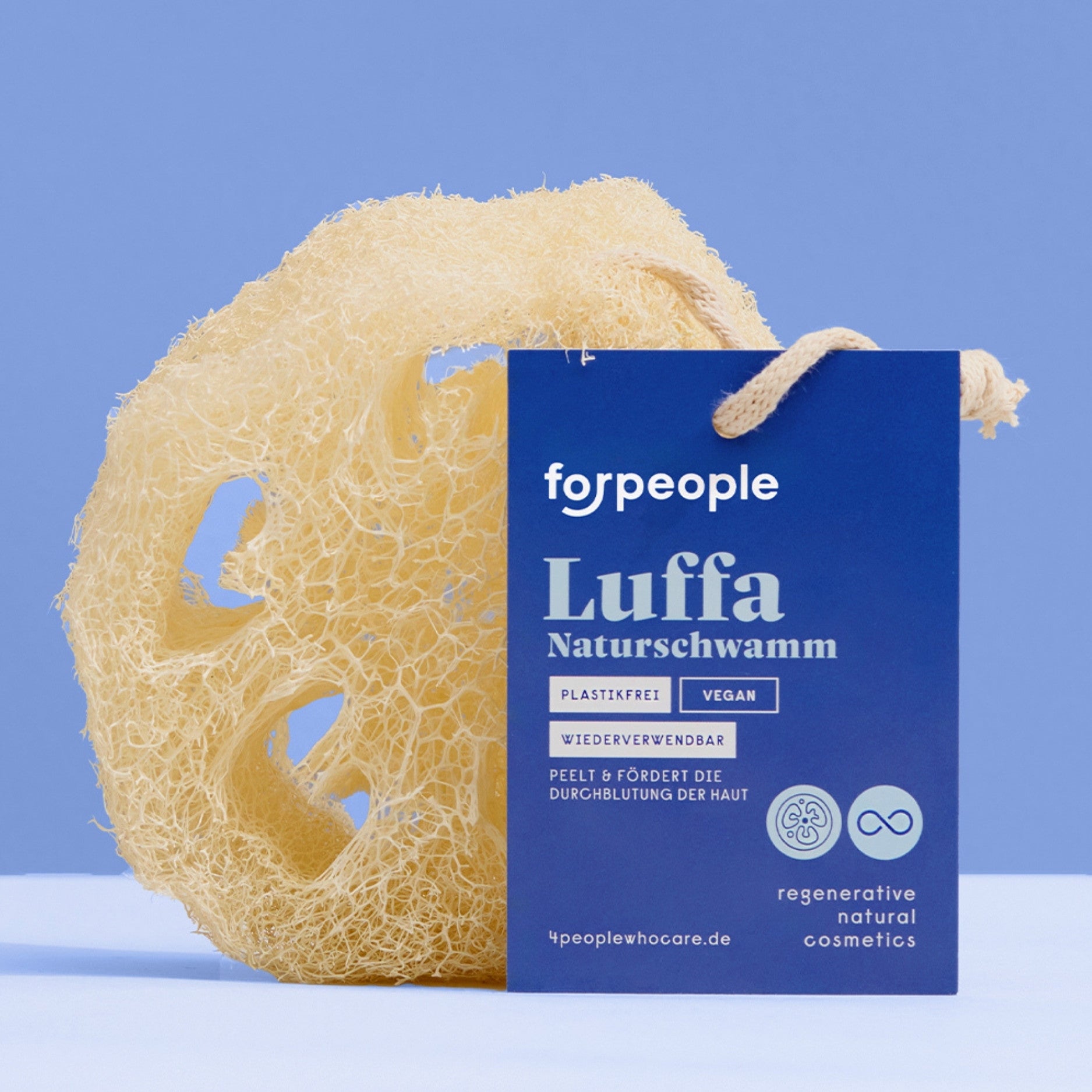 Loofah shower sponge - cleansing & exfoliation