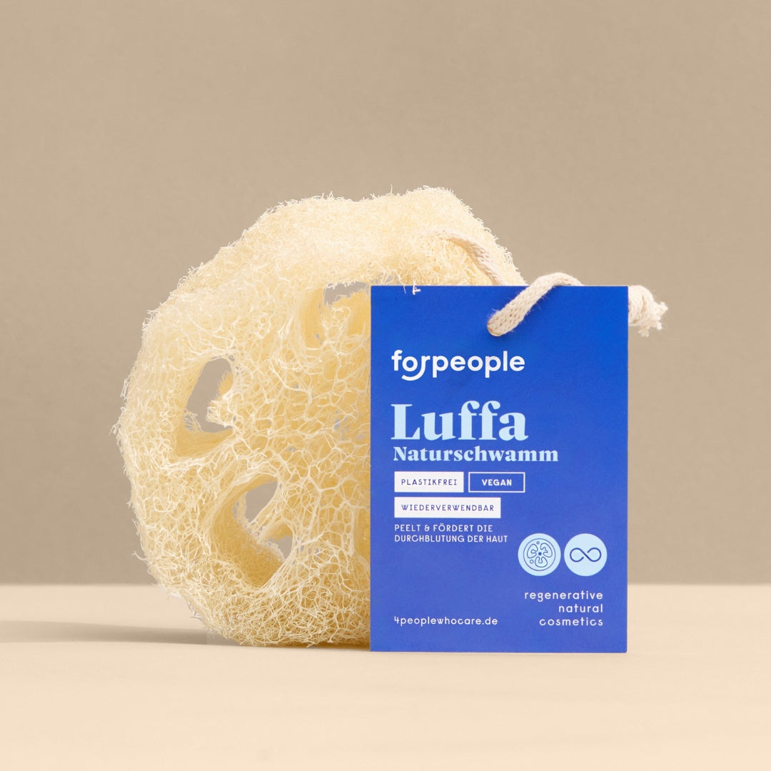 Luffa Duschschwamm - Reinigung und Peeling