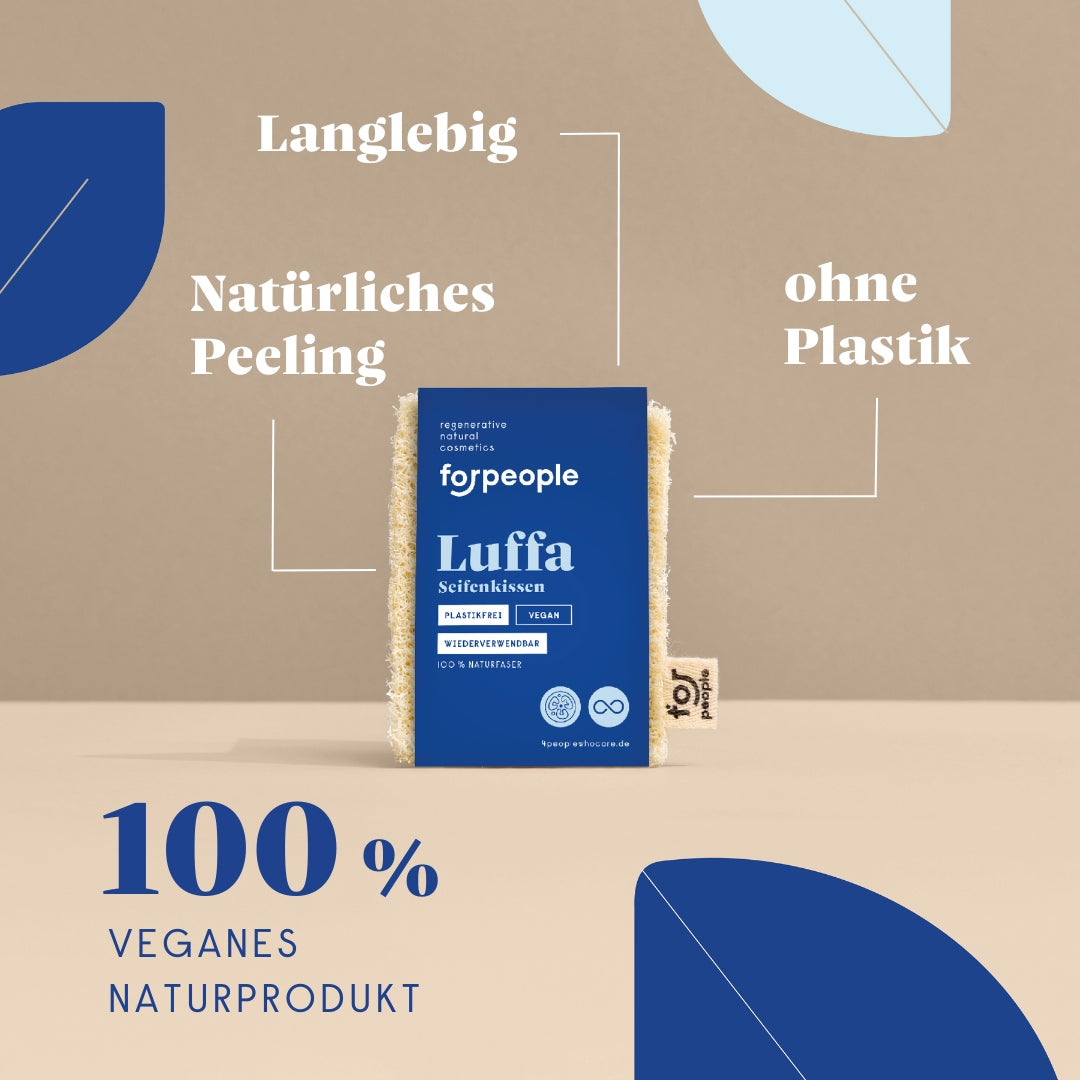 Luffa Seifenablage - biologisch abbaubar