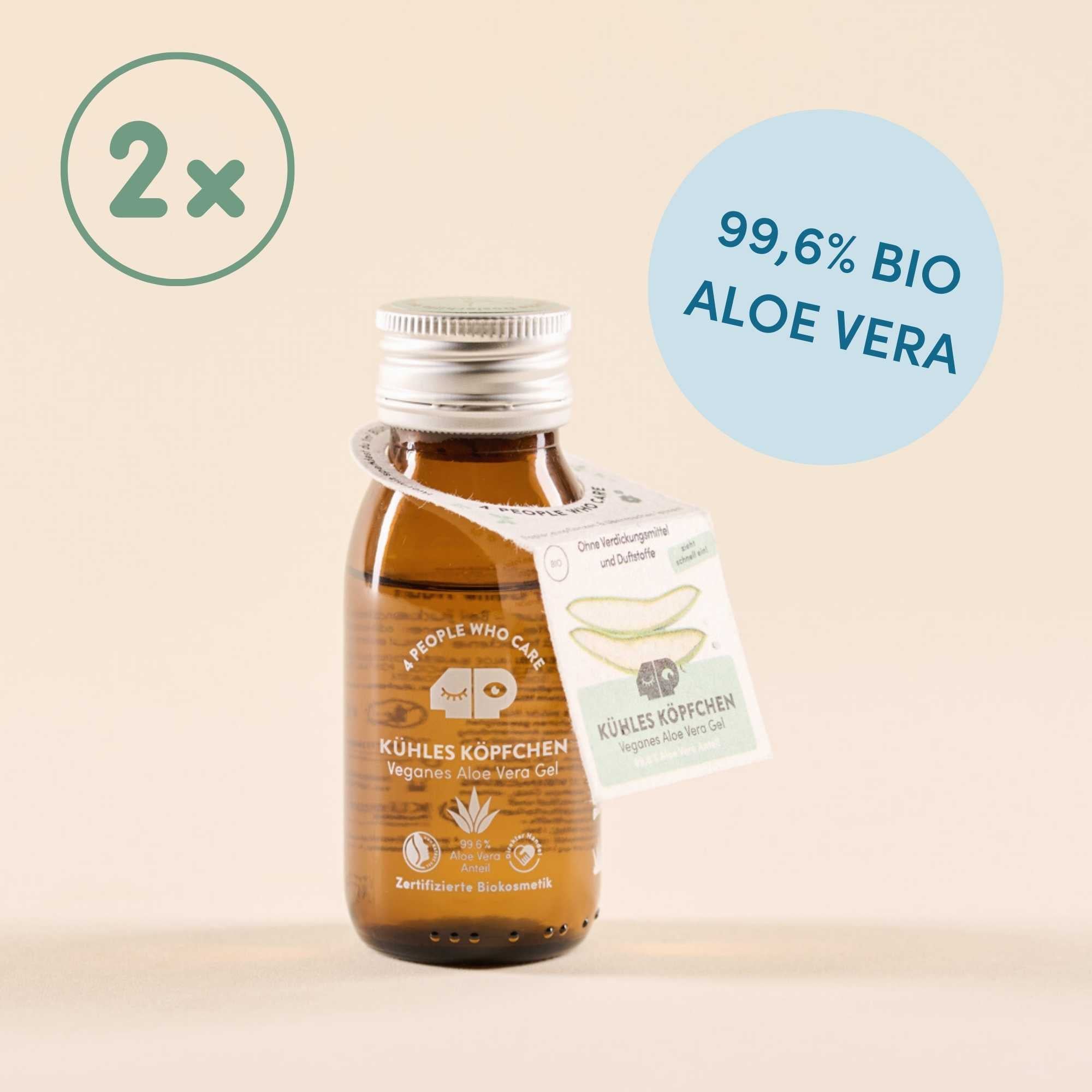 Bio-Aloe Vera Serum pur – 2x50 ml